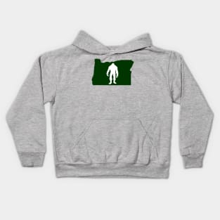 Oregon Bigfoot Kids Hoodie